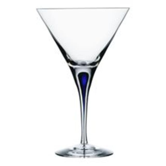 Intermezzo Blue Martini Glass