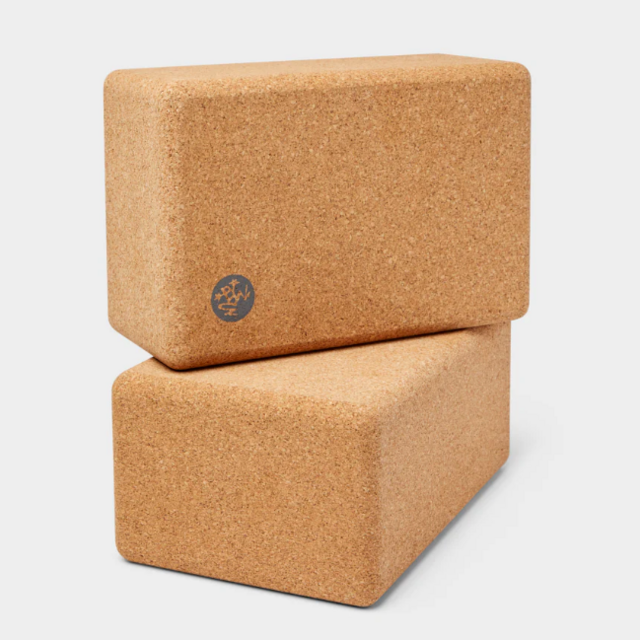 Manduka Cork Yoga Block - 2 Pack
