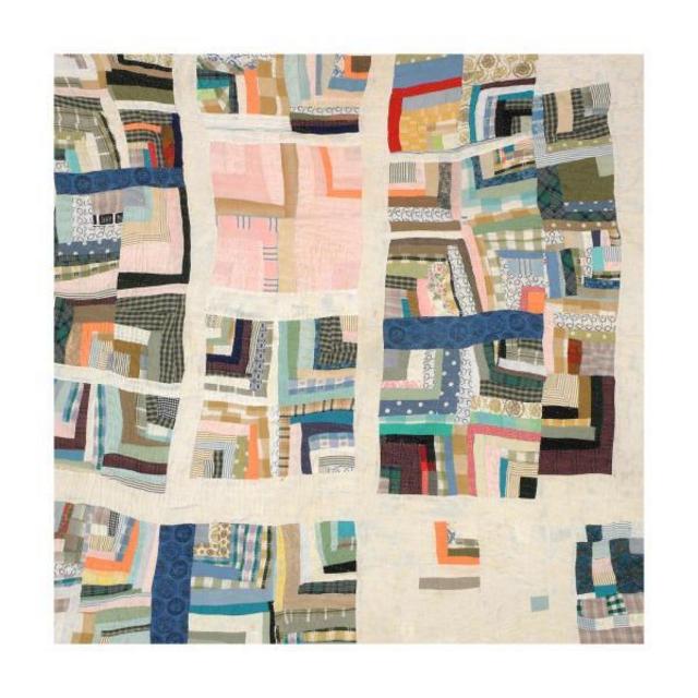Gees Bend Quilt Art Print - 22"x22"