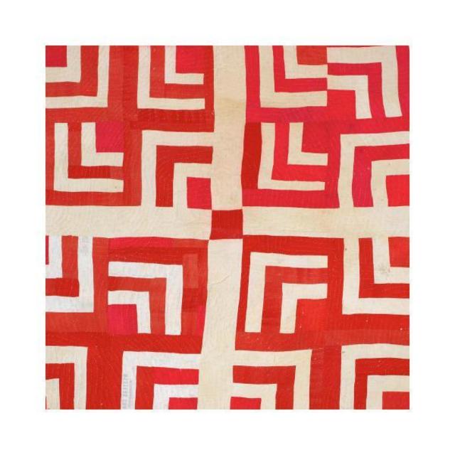 Gees Bend Quilt Art Print - 16"x16"