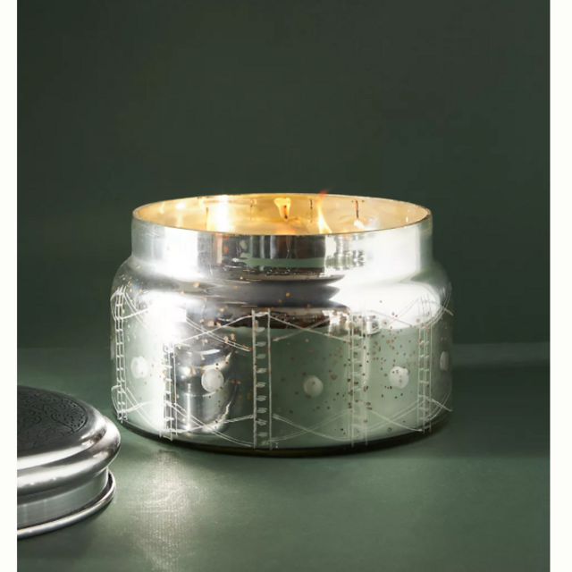 Capri Blue Colossal Mercury Glass Jar Candle