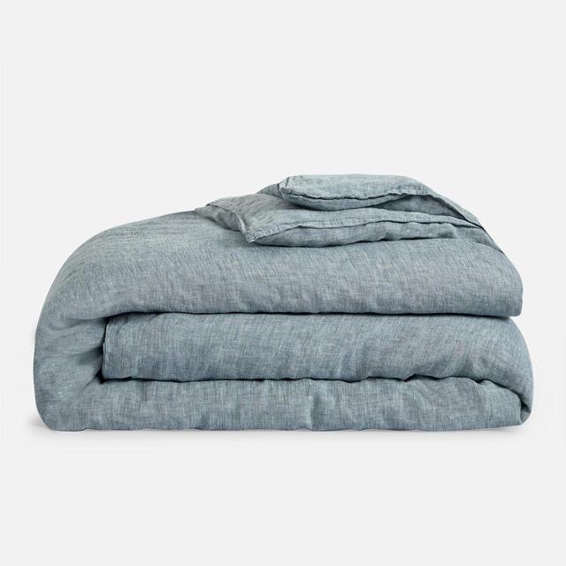 Linen Duvet Cover - King/Cali King, Chambray