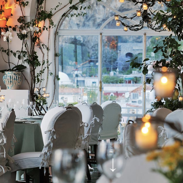 Dinner for two in Positano