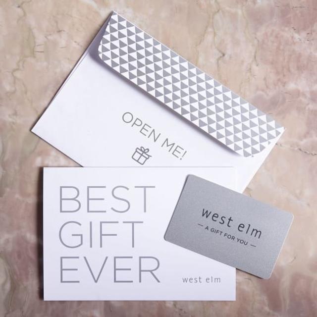 west elm Gift Card