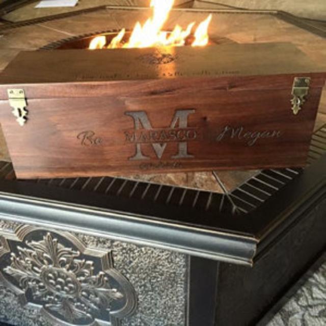 Wedding Ceremony Wine Box