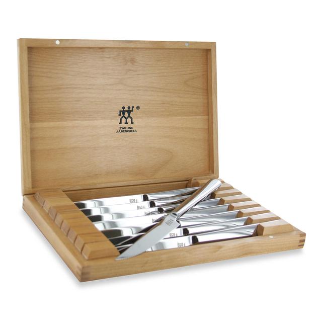 Zwilling® J.A. Henckels 8-Piece Stainless Steel Steak Knife Set in Presentation Box