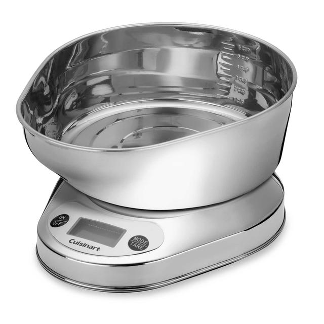 Cuisinart® PrecisionChef™ Kitchen Food Scale with Stainless Steel Bowl