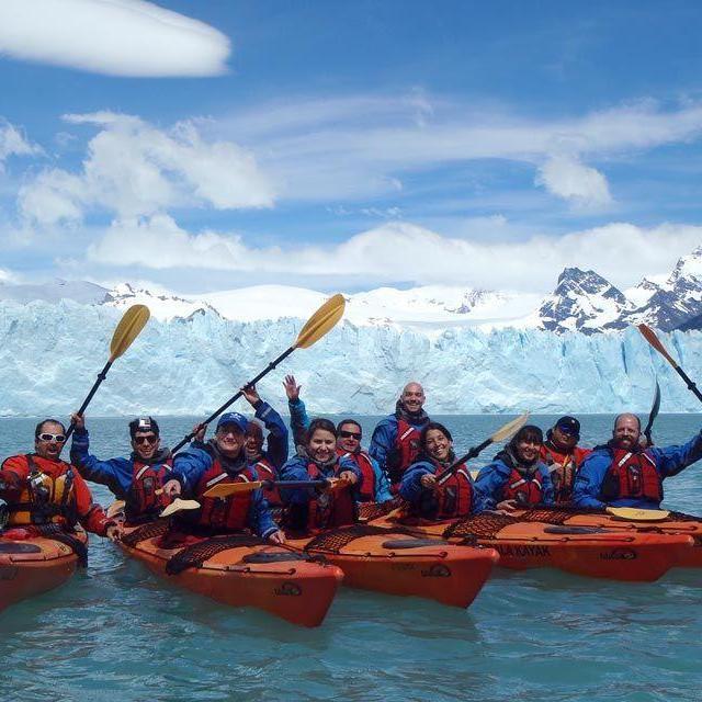 Kayaking at Perito Moreno Glacier