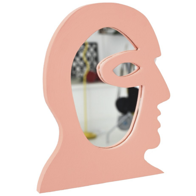 Profile Mirror - Large (Pink)