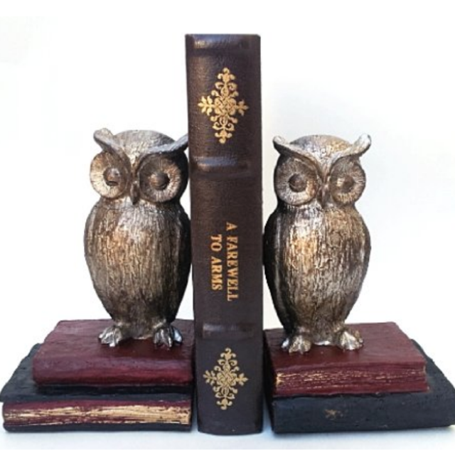 Owl Bookend Pair