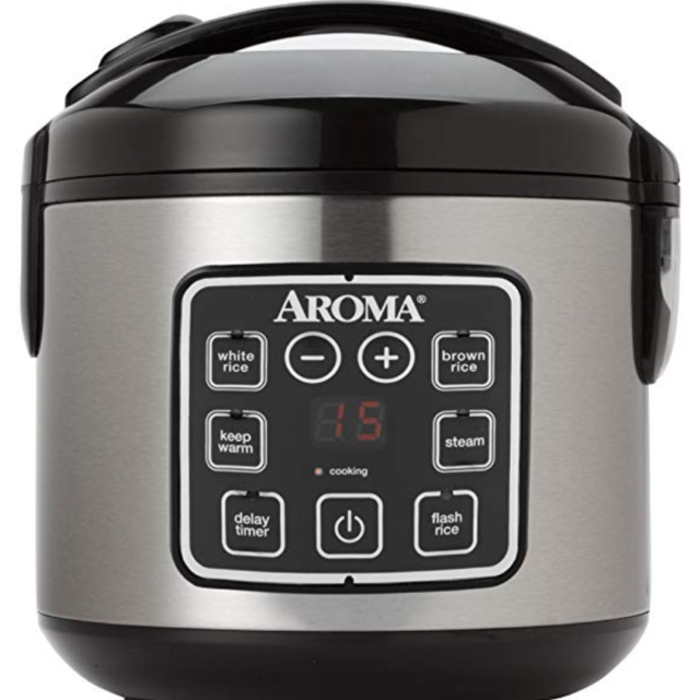 Rice Cooker and Food Steamer, Stainless Steel