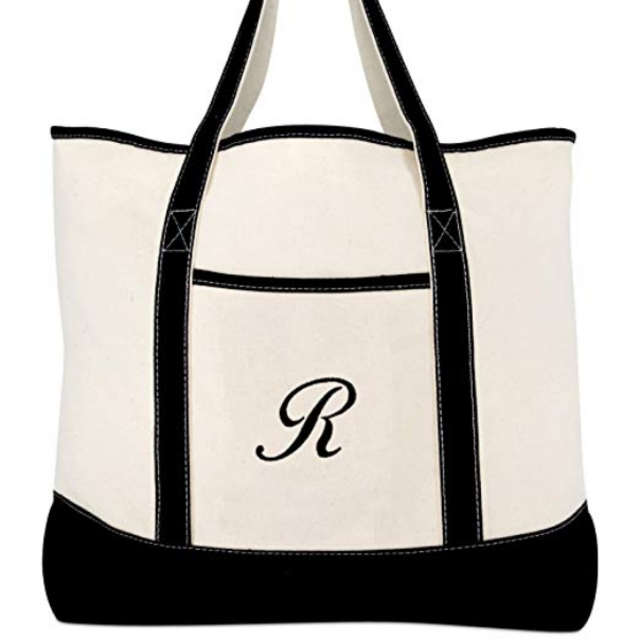 Monogram Bag Personalized Tote