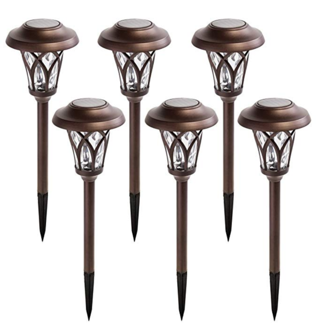 Solar Powered LED Garden Lights