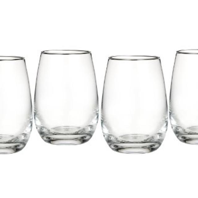 Marquis by Waterford Vintage All Purpose Stemless Wine, Set of 4