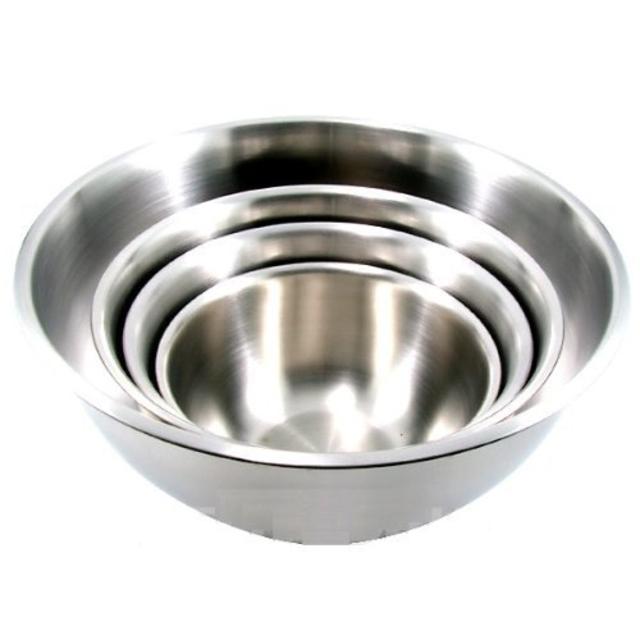 ChefLand Mixing Bowl, Stainless Steel, Set of 4 Sizes