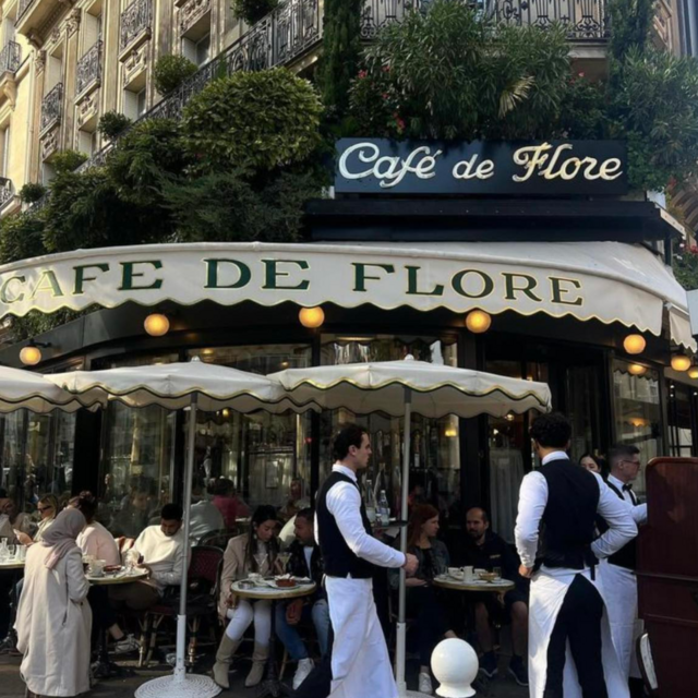 Lunch at Cafe de Flore