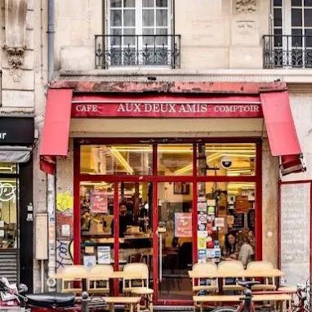 Lunch at Aux Deux Amis