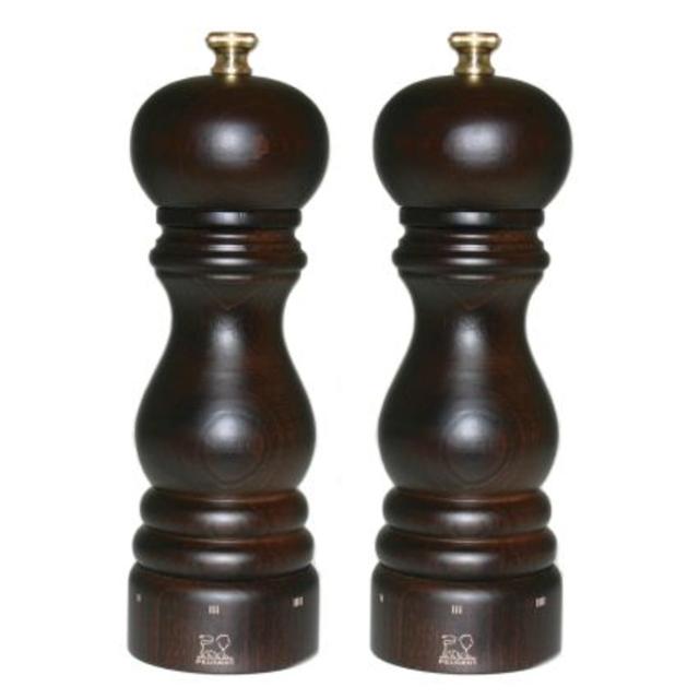Peugeot Chocolate-Lacquer Paris U’Select Salt & Pepper Mill Set