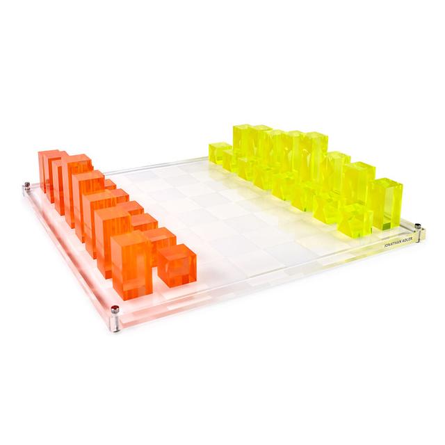 Lucite Chess Set