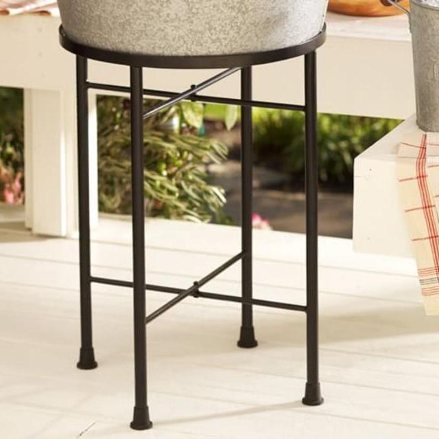Party Bucket/Round Tray Iron Stand