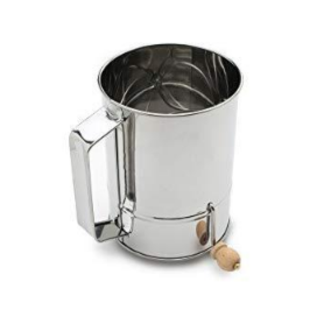 SoHo Exclusives Kitchen Gadgets & Tools 4 Cup Crank Sifter