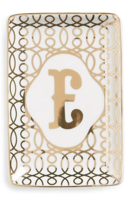 Golden Alphabet Tray - letter G