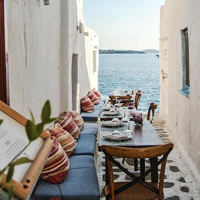 Dinner in Mykonos