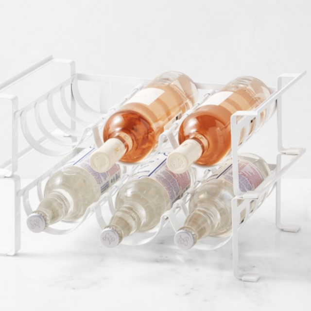 Hold Everything Metal Powder Coat Wine Rack