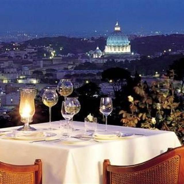 Balcony Dinner in Roma !