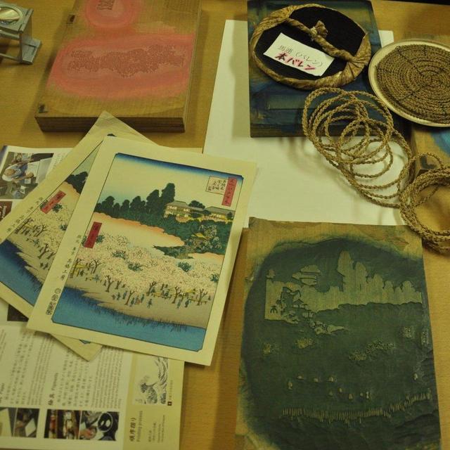 Japanese Wood Block Printing Class in Tokyo