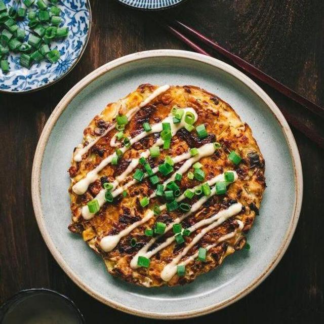 Okonomiyaki Dinner in Hiroshima