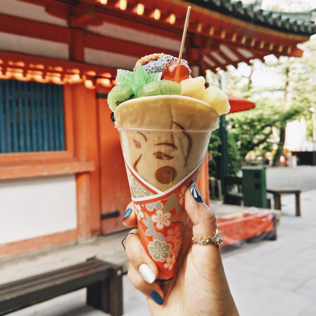 Ice Cream in Kyoto, Japan