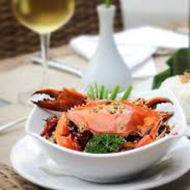 Seafood with White Wine Lunch