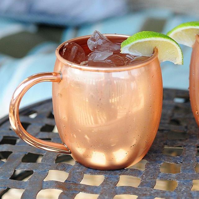 Copper Barrel Mug - 16 oz - 100% pure copper