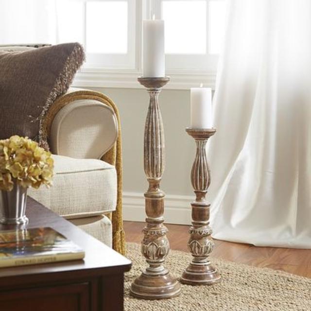 2 Lowden Floor Pillar Stands