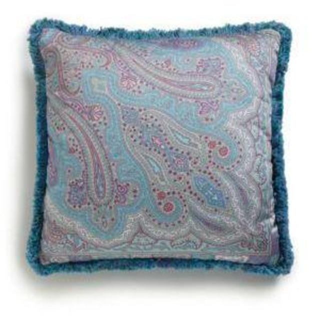 Etro San Pietro Fringed Cotton Pillow