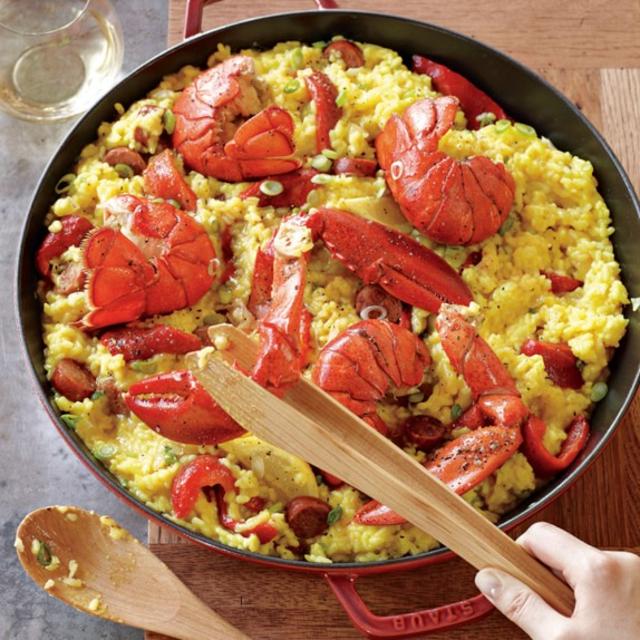 Staub Cast-Iron Paella Pan