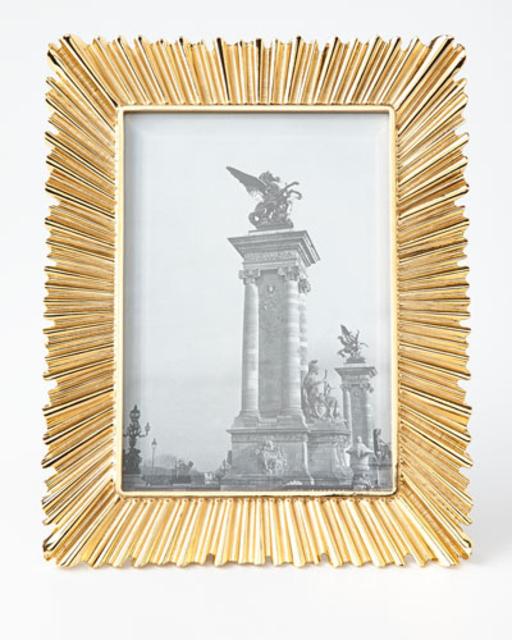 L'Objet Ray Gold-Plated 5" x 7" Frame