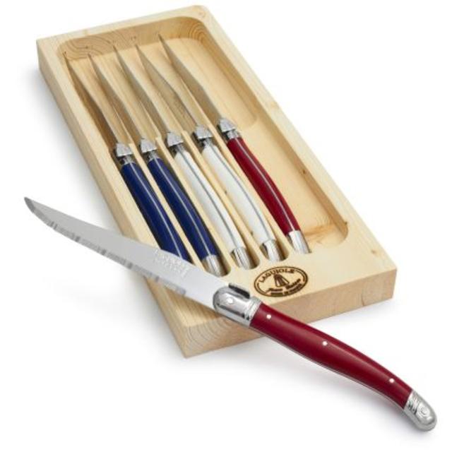 Dubost® Laguiole Paris Steak Knives, Set of 6