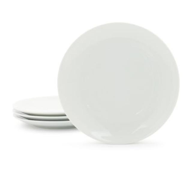 Coupe Porcelain Plates - Salad Plates set of 4