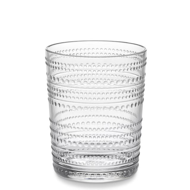 Beaded Outdoor Acrylic Short Tumblers, Set of 6