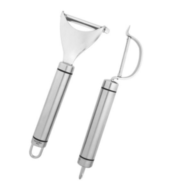 Spring Chef Vegetable Peeler Set With Professional Stainless Steel For Potato, Carrot, Apple, Citrus