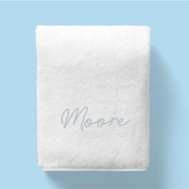 Piped Edge Bath Towel