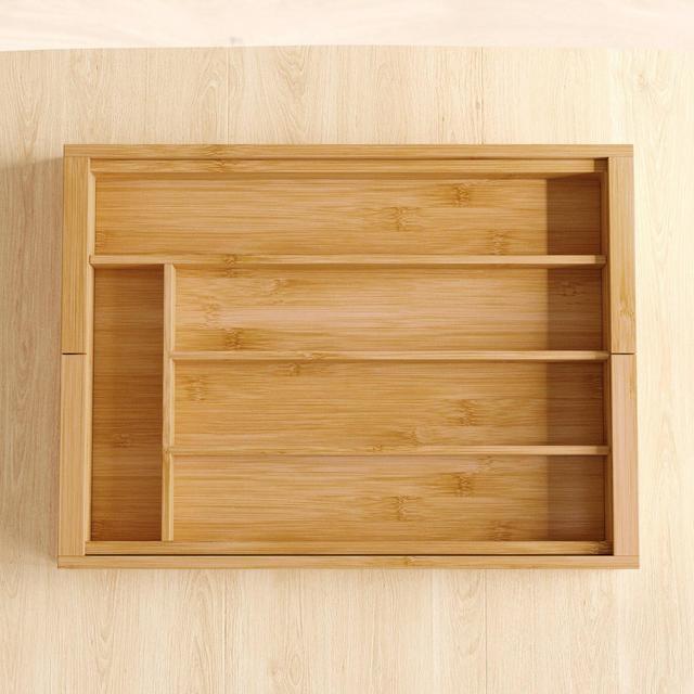 Cory Adjustable Flatware & Kitchen Utensils Drawer Organizer