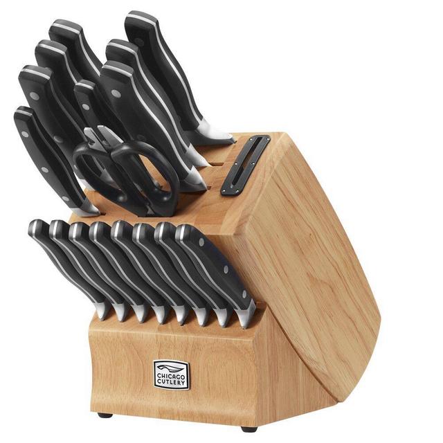 Steel 18 Piece Knife Block Set