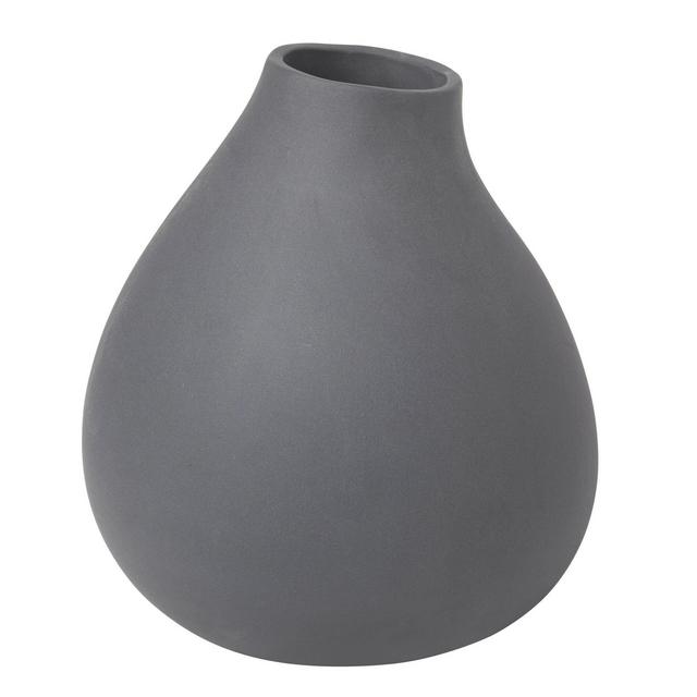 Nona Pewter Porcelain Table Vase