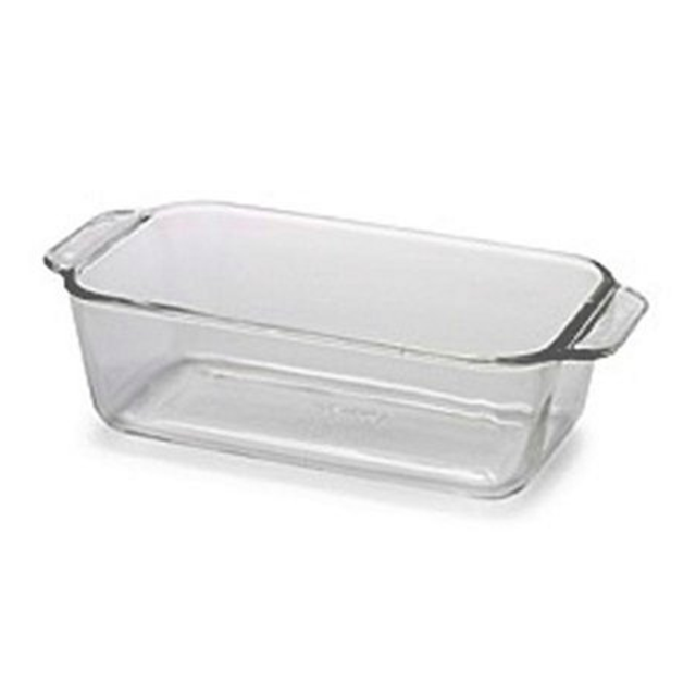 Pyrex Bakeware 1 1/2 Quart Loaf Dish, Clear