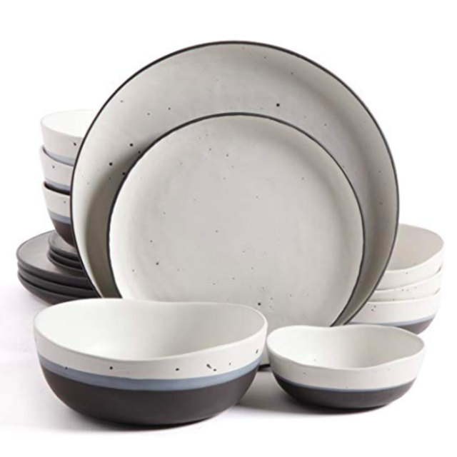 Gibson Elite 16 Piece Rhinebeck Dinnerware Set