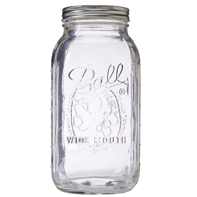 Ball 64 ounce Jar, Wide Mouth, Set of 2