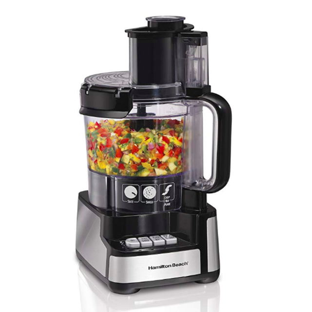 Hamilton Beach 12-Cup Food Processor and Vegetable Chopper